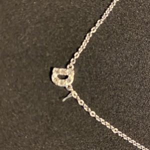 Sterling Initial necklace